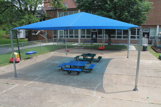 Stand Alone Shade Structure 12' x 20'
